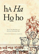 Ha ha ho ho : selected rhymes of Annada Shankar Ray /