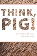 Think, pig! : Beckett at the limit of the human /
