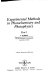 Experimental methods in photochemistry and photophysics /