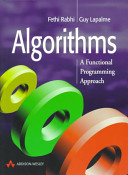 Algorithms : a functional programming approach /