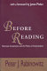 Before reading : narrative conventions and the politics of interpretation /