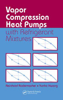 Vapor compression heat pumps with refrigerant mixes /