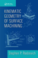 Kinematic geometry of surface machining /