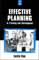 Effective planning in training and development /