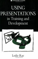 Using presentations : in training and development /