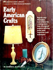 Early American crafts.