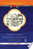 Broadening and deepening democracy : political innovation in Karnataka /