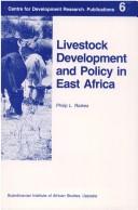 Livestock development and policy in East Africa /