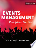 Events management : principles and practice.