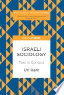 Israeli sociology : text in context /