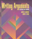 Writing arguments : a rhetoric with readings /