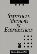 Statistical methods in econometrics /