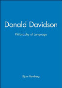 Donald Davidson's philosophy of language : an introduction /