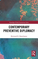 Contemporary preventive diplomacy /