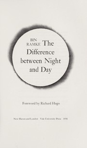 The difference between night and day /