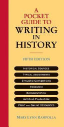 A pocket guide to writing in history /