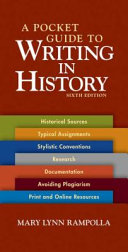 A pocket guide to writing in history /