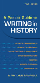 A pocket guide to writing in history /