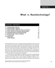 Applied nanotechnology : the conversation of research results to products /