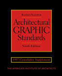 Ramsey/Sleeper architectural graphic standards : 1997 cumulative supplement.