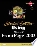 Special edition using Microsoft FrontPage 2002 /
