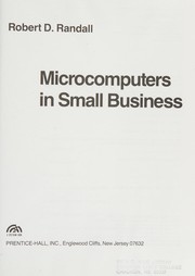 Microcomputers in small business /