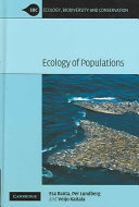 Ecology of populations /
