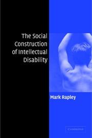 The social construction of intellectual disability /