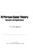 N-person game theory ; concepts and applications.