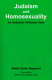 Judaism and homosexuality : an authentic Orthodox view /