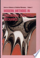 Modern methods in equilibrium statistical mechanics /