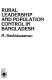 Rural leadership and population control in Bangladesh /