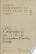 LEAP : a description of the LDC energy alternatives planning system /