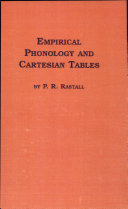 Empirical phonology and Cartesian tables /