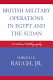 British military operations in Egypt and the Sudan : a selected bibliography /
