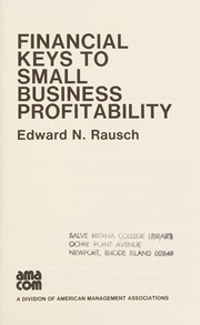 Financial keys to small business profitability /