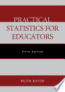 Practical statistics for educators /