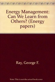 Energy management : can we learn from others? /