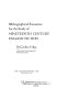 Bibliographical resources for the study of nineteenth century English fiction /