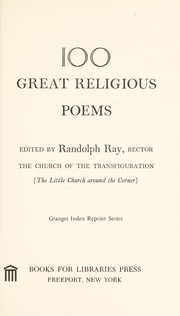 100 great religious poems.