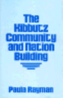 The kibbutz community and nation building /