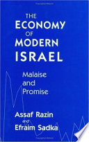 The economy of modern Israel : malaise and promise /