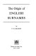 The origin of English surnames,
