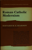 Roman Catholic modernism /