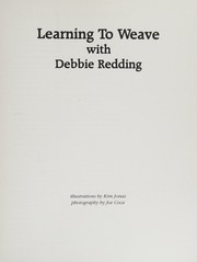 Learning to weave with Debbie Redding /