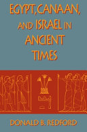 Egypt, Canaan, and Israel in ancient times /