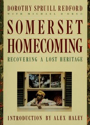 Somerset homecoming : recovering a lost heritage /