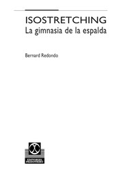 Isostretching : la gimnasia de la espalda /