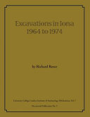 Excavations in Iona, 1964 to 1974 /