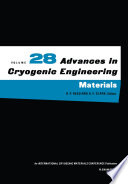 Advances in Cryogenic Engineering Materials /